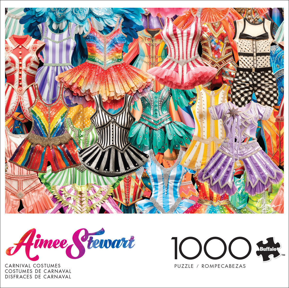Aimee Stewart:  Carnival Costumes 1000 Piece Puzzle