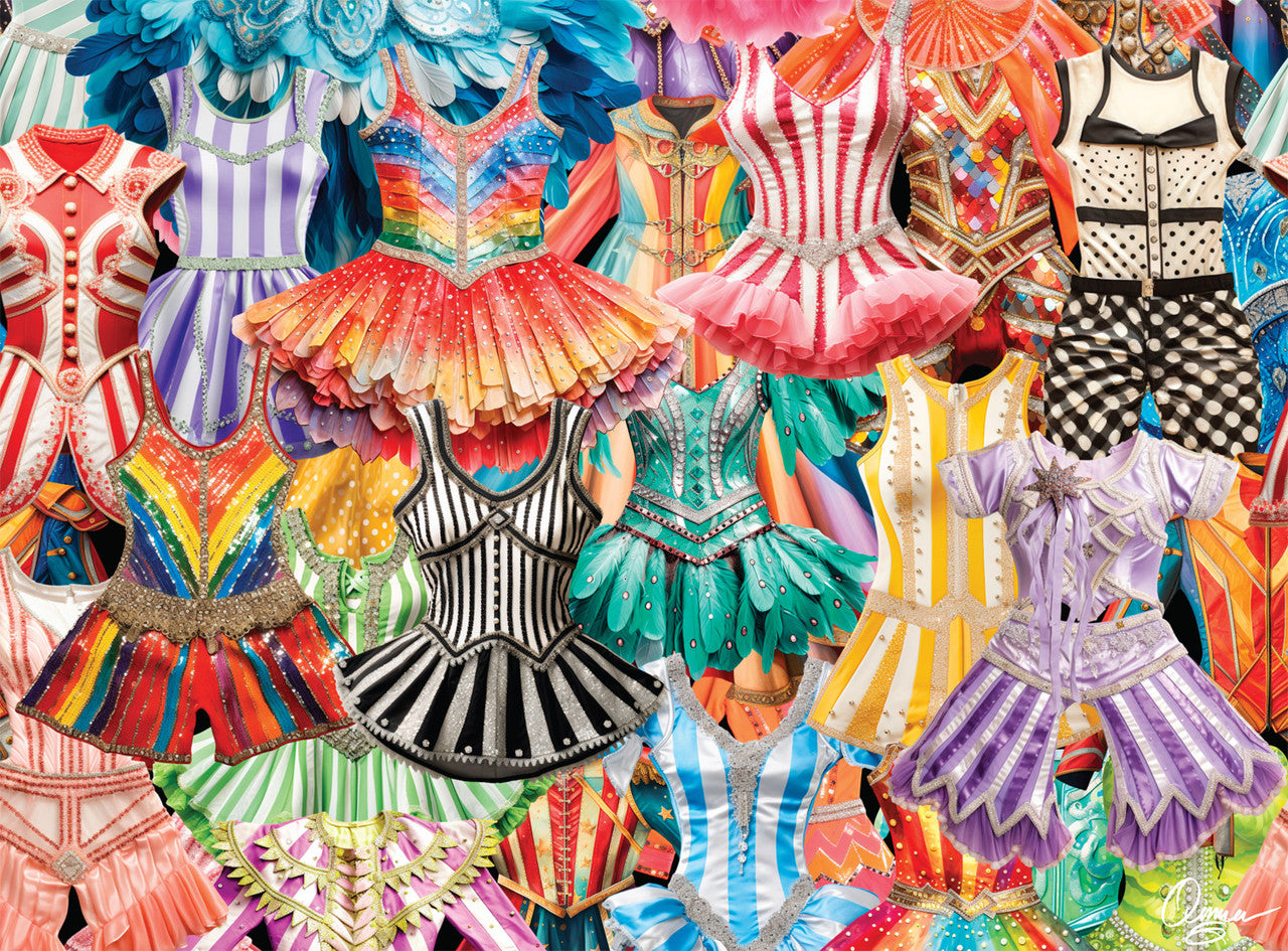 Aimee Stewart:  Carnival Costumes 1000 Piece Puzzle