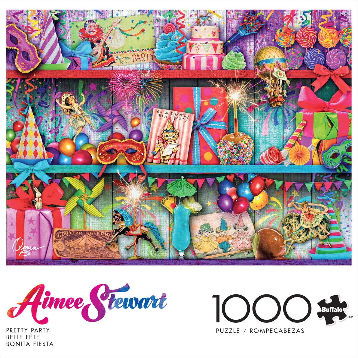 Aimee Stewart:  Pretty Party 1000 Piece Puzzle