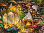 Aimee Stewart:  Merry Mushroom Cottage 1000 Piece Puzzle