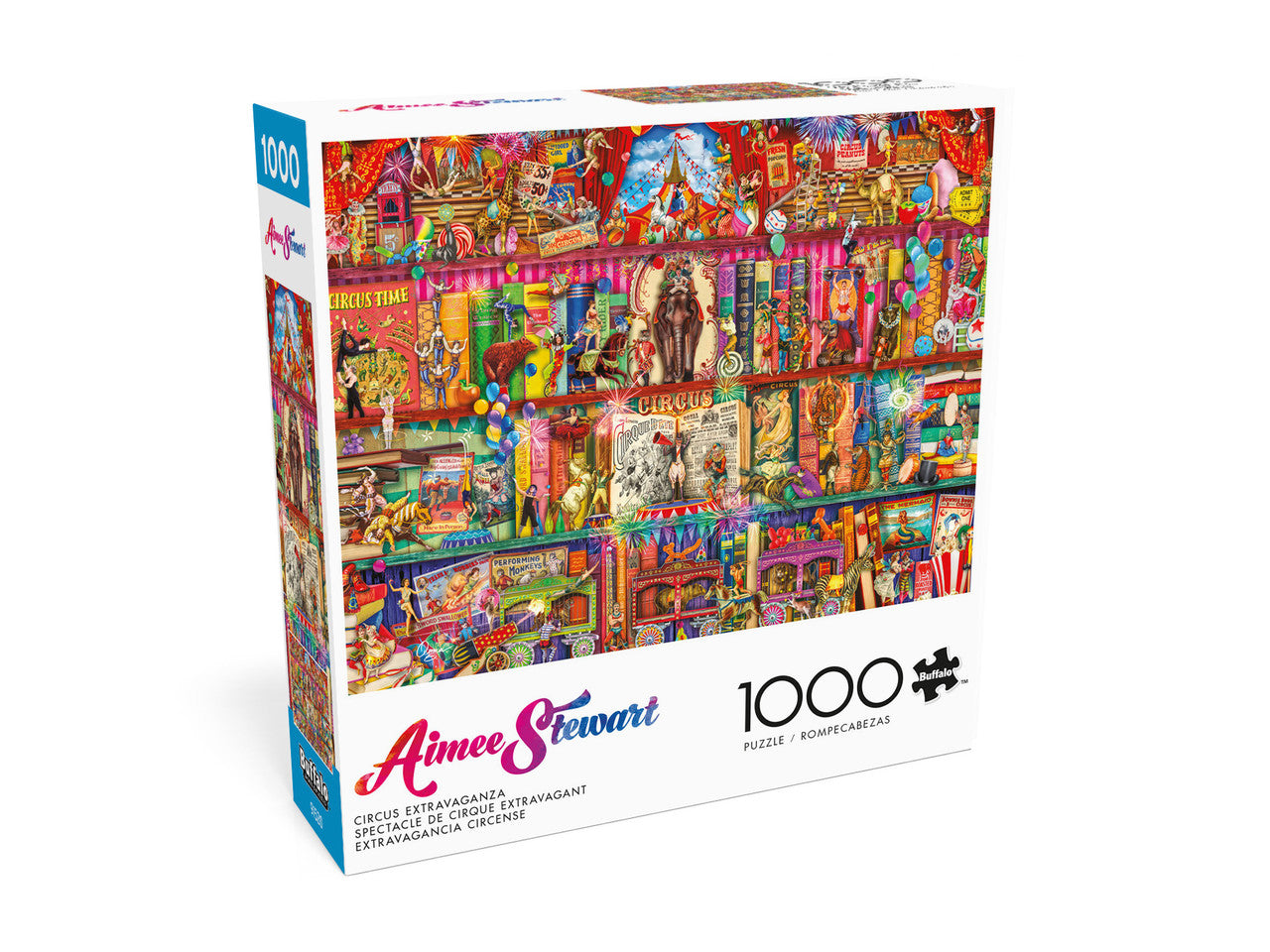 Aimee Stewart:  Circus Extravaganza 1000 Piece Puzzle