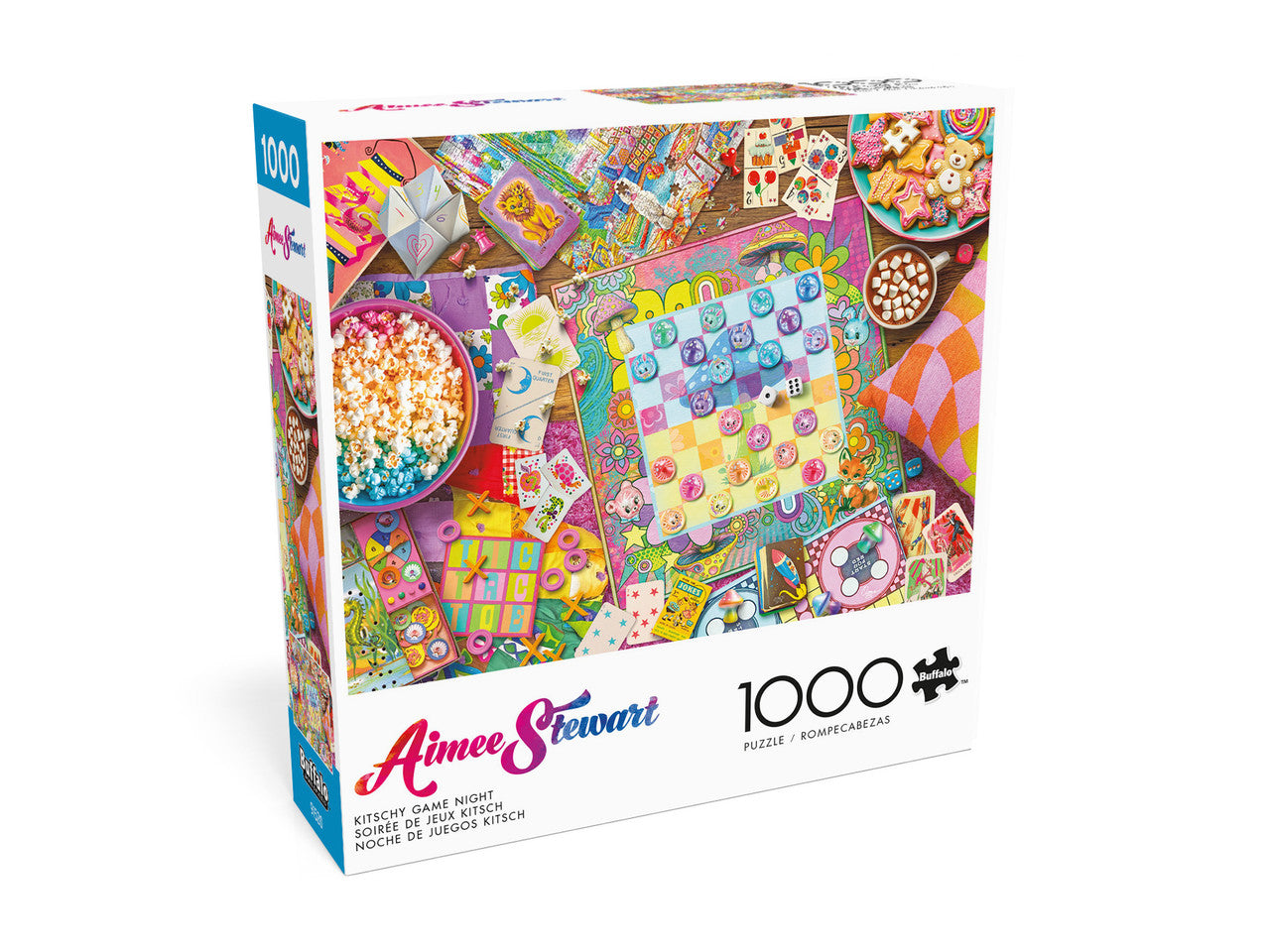 Aimee Stewart:  Kitschy Game Night 1000 Piece Puzzle