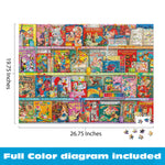 Aimee Stewart:  The Kitschy Funbook Nook 1000 Piece Puzzle