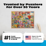 Aimee Stewart:  The Kitschy Funbook Nook 1000 Piece Puzzle