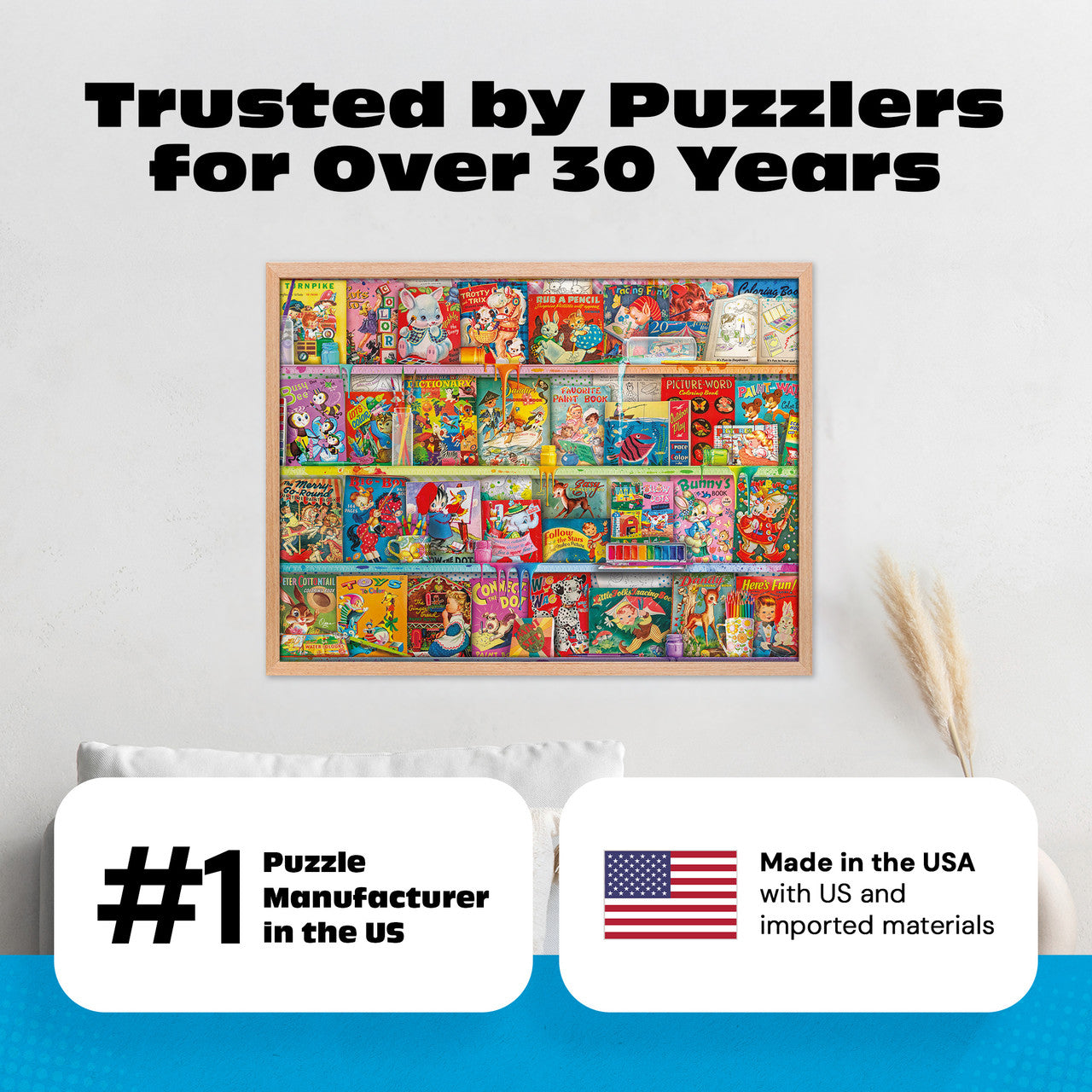 Aimee Stewart:  The Kitschy Funbook Nook 1000 Piece Puzzle