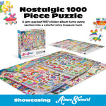 Aimee Stewart- My Rad Sticker Collection 1987 - 1000 PC Jigsaw Puzzle