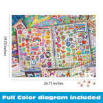 Aimee Stewart- My Rad Sticker Collection 1987 - 1000 PC Jigsaw Puzzle