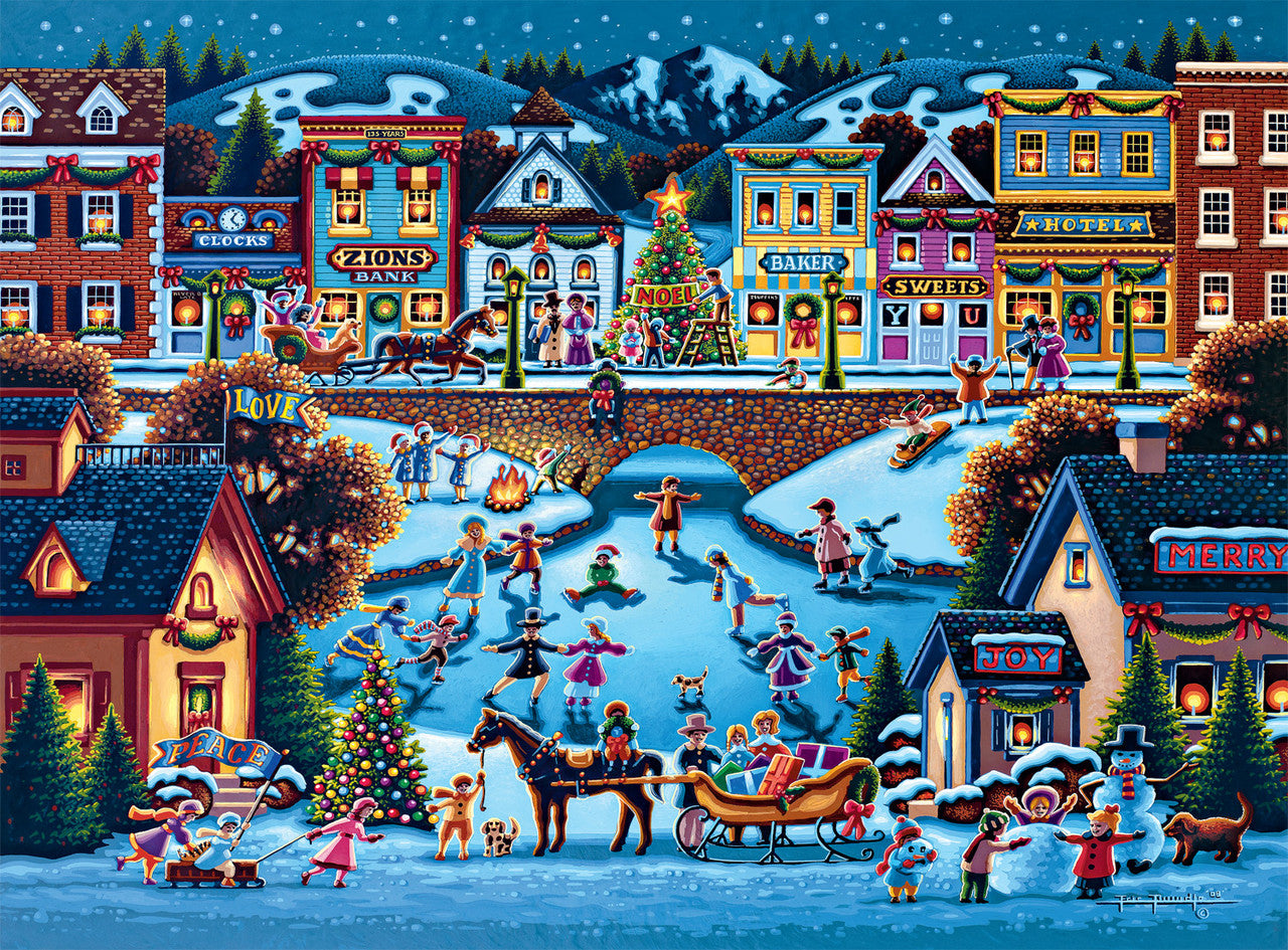 Eric Dowdle: Hometown Christmas 1000 Piece Puzzle