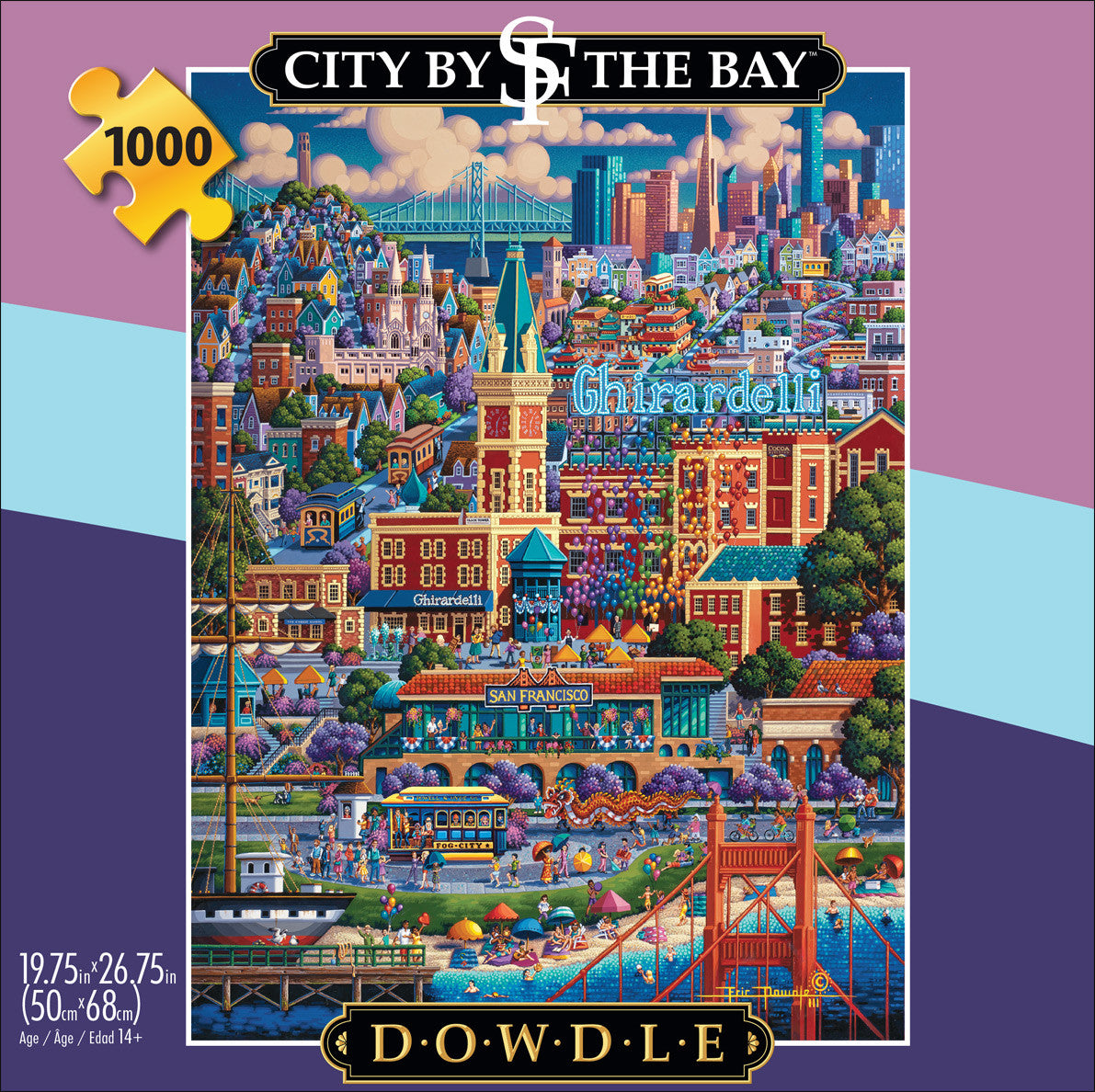 Eric Dowdle: City By The Bay 1000 Piece Puzzle