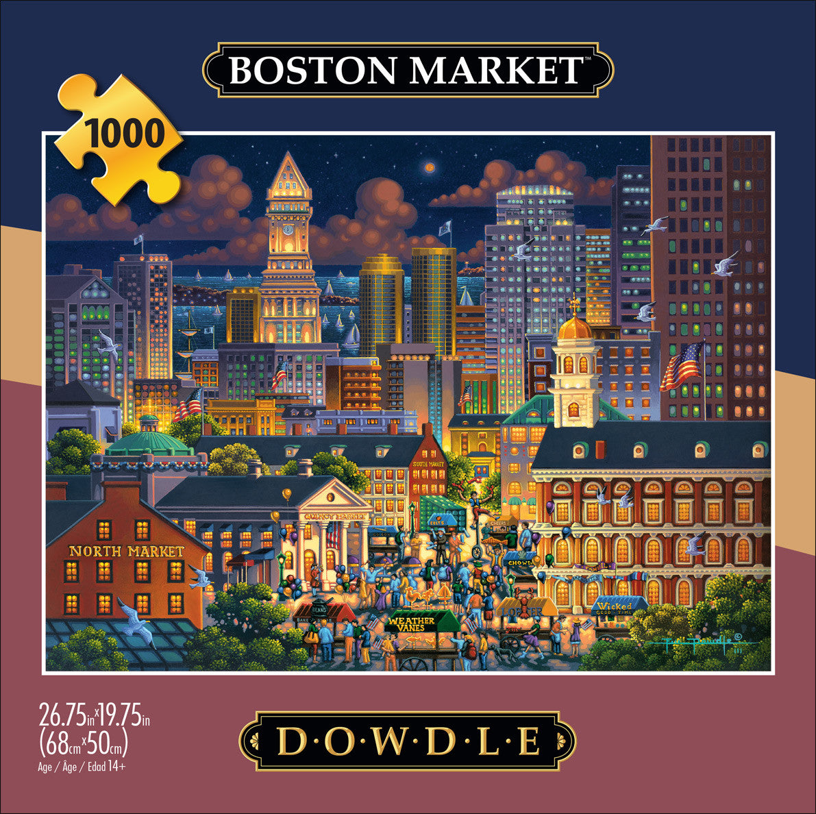 Eric Dowdle: Boston Market 1000 Piece Puzzle