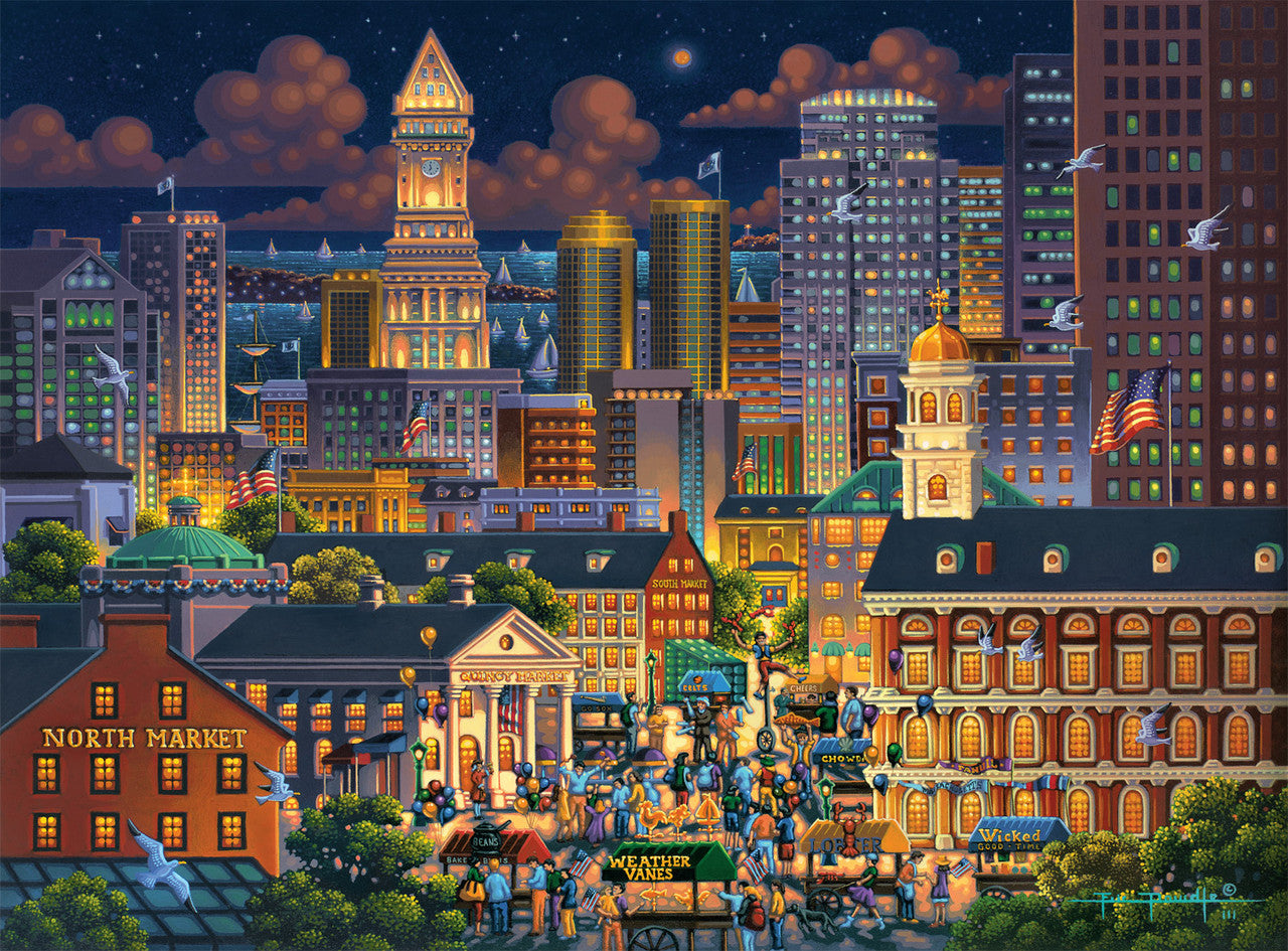 Eric Dowdle: Boston Market 1000 Piece Puzzle