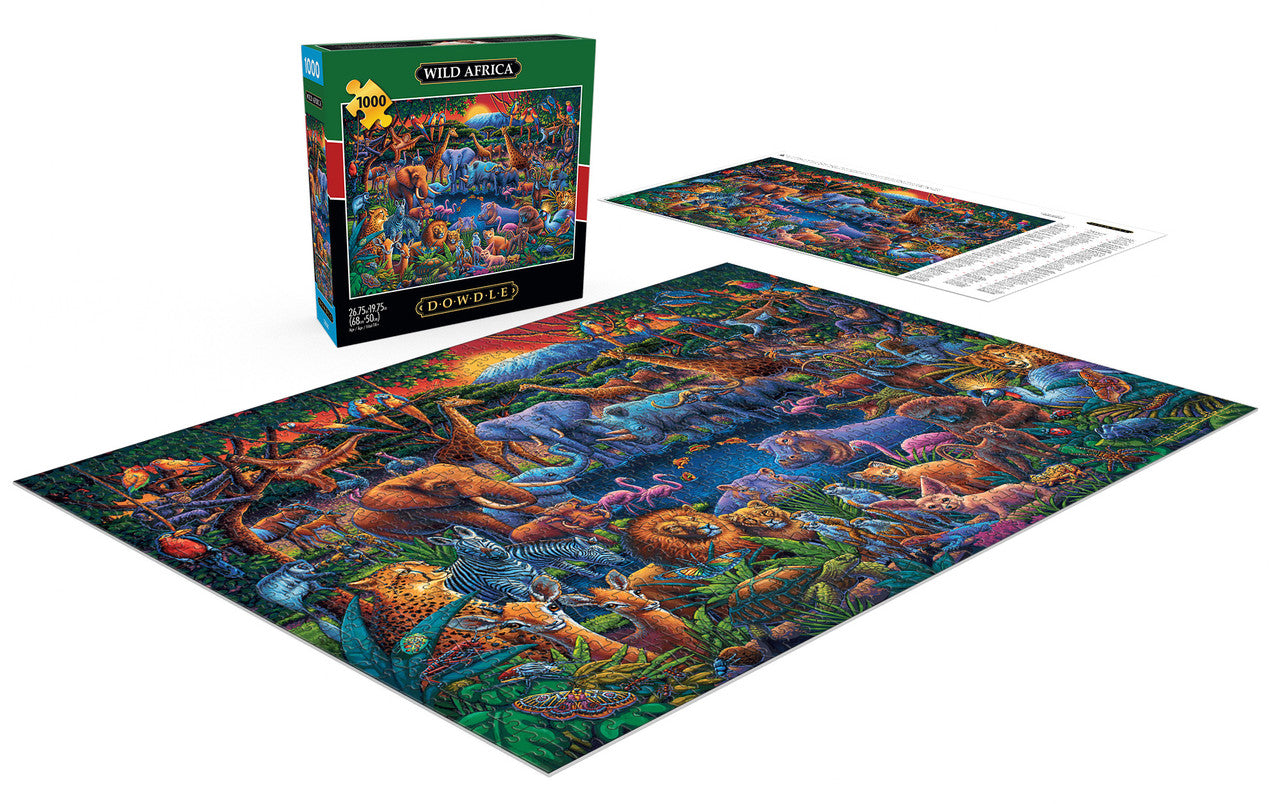 Eric Dowdle: Wild Africa 1000 Piece Puzzle
