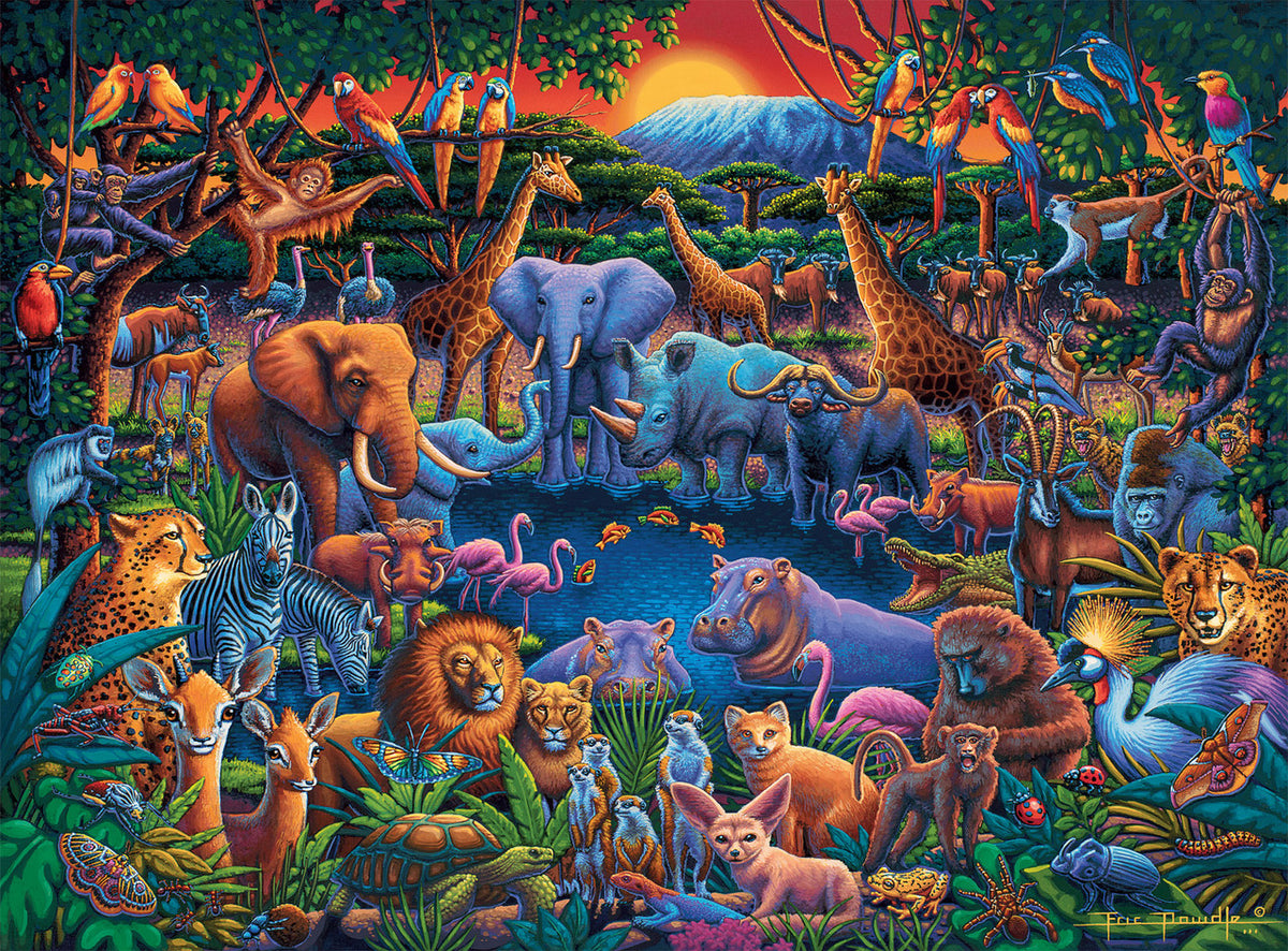 Eric Dowdle: Wild Africa 1000 Piece Puzzle