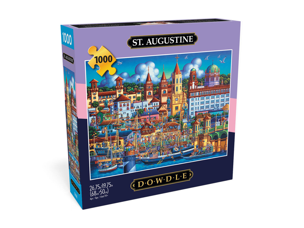 Eric Dowdle: St. Augustine 1000 Piece Puzzle