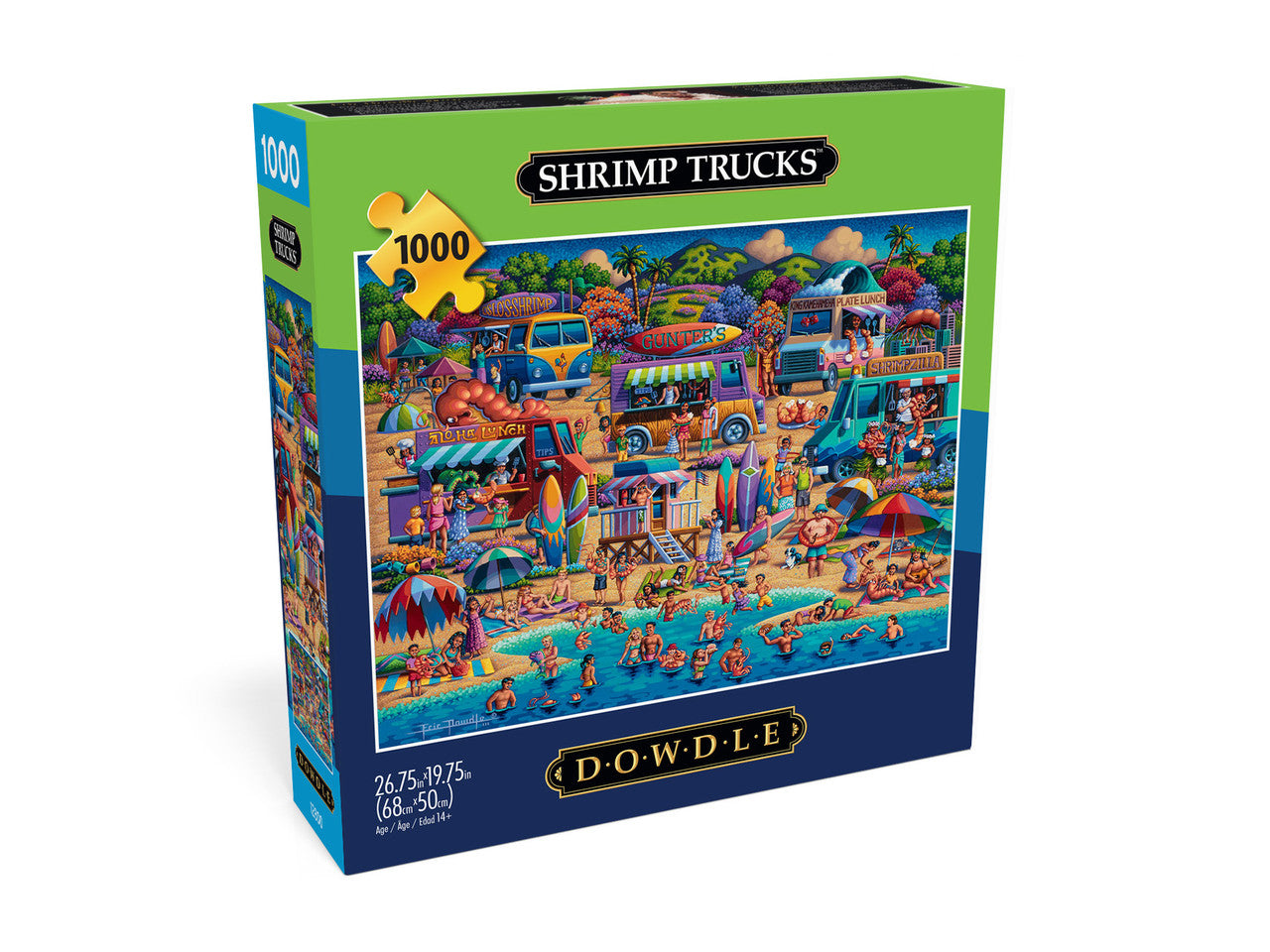 Eric Dowdle: Shrimp Trucks 1000 Piece Puzzle