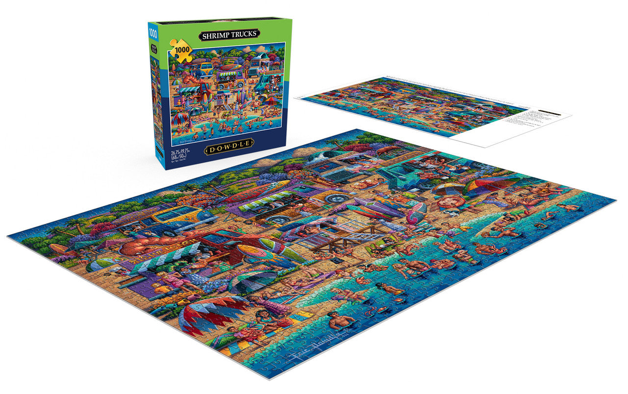 Eric Dowdle: Shrimp Trucks 1000 Piece Puzzle