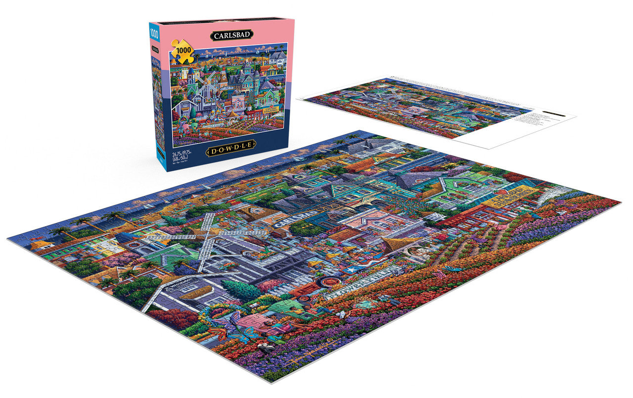 Eric Dowdle: Carlsbad 1000 Piece Puzzle