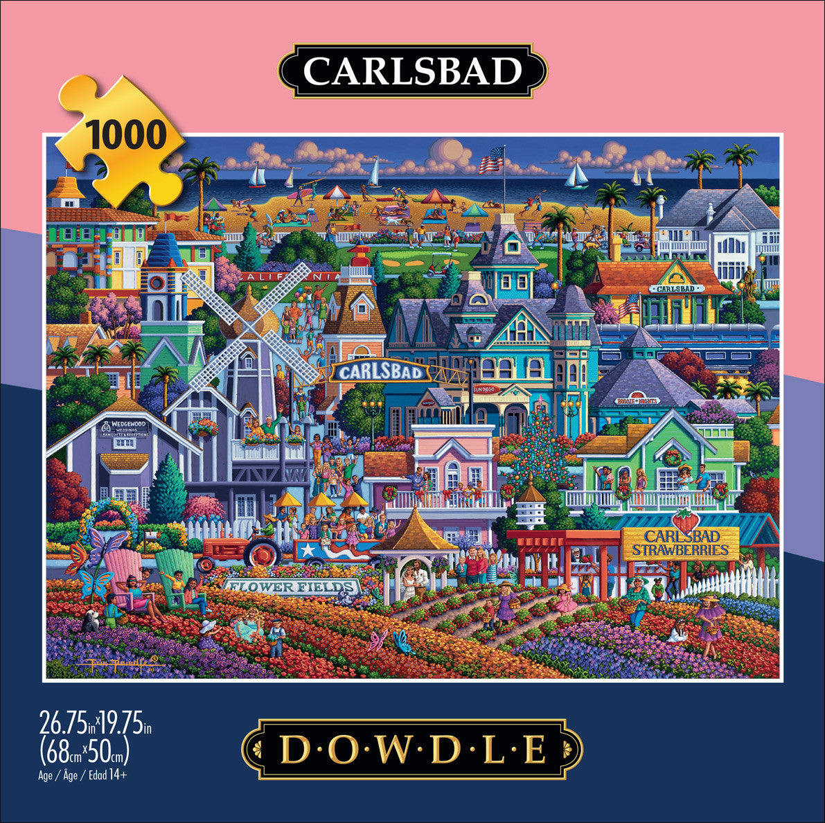 Eric Dowdle: Carlsbad 1000 Piece Puzzle