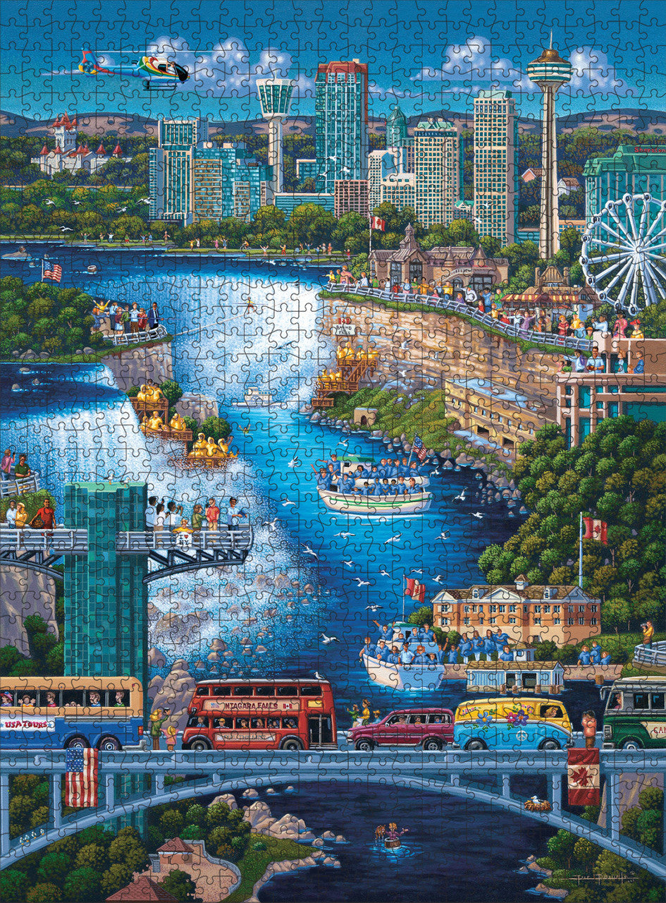 Eric Dowdle: Niagara Falls 1000 Piece Puzzle