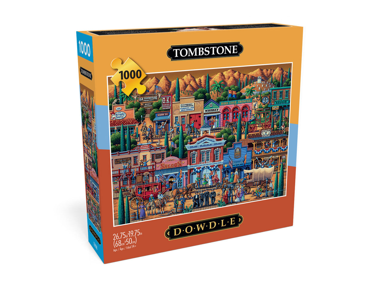 Eric Dowdle: Tombstone 1000 Piece Puzzle