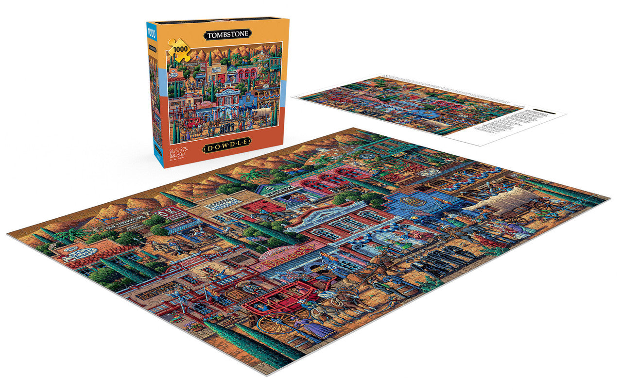 Eric Dowdle: Tombstone 1000 Piece Puzzle