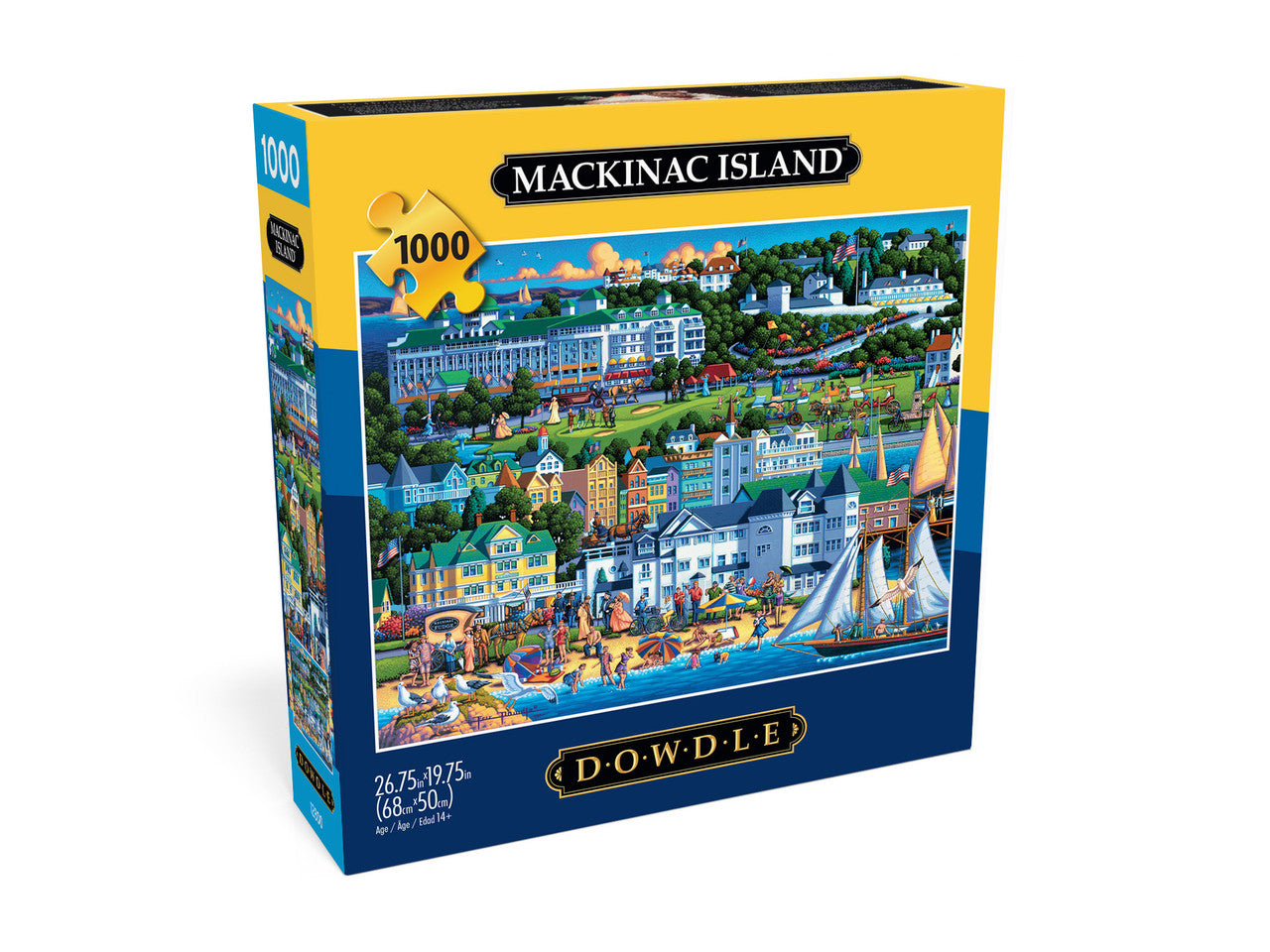 Eric Dowdle: Mackinac Island  1000 Piece Puzzle