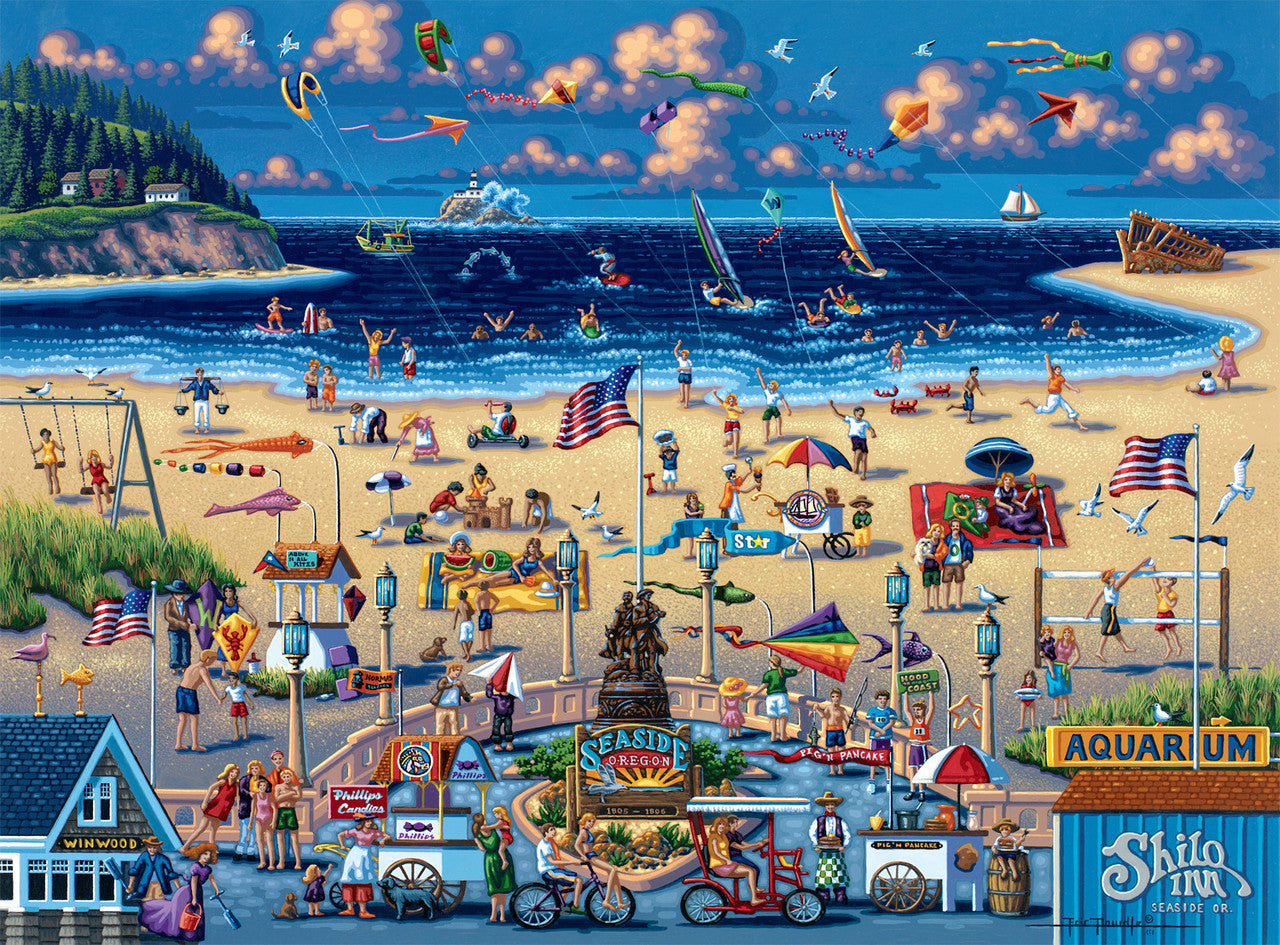 Eric Dowdle: Seaside, USA 1000 Piece Puzzle