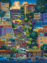 Eric Dowdle: Lombard Street 1000 Piece Puzzle