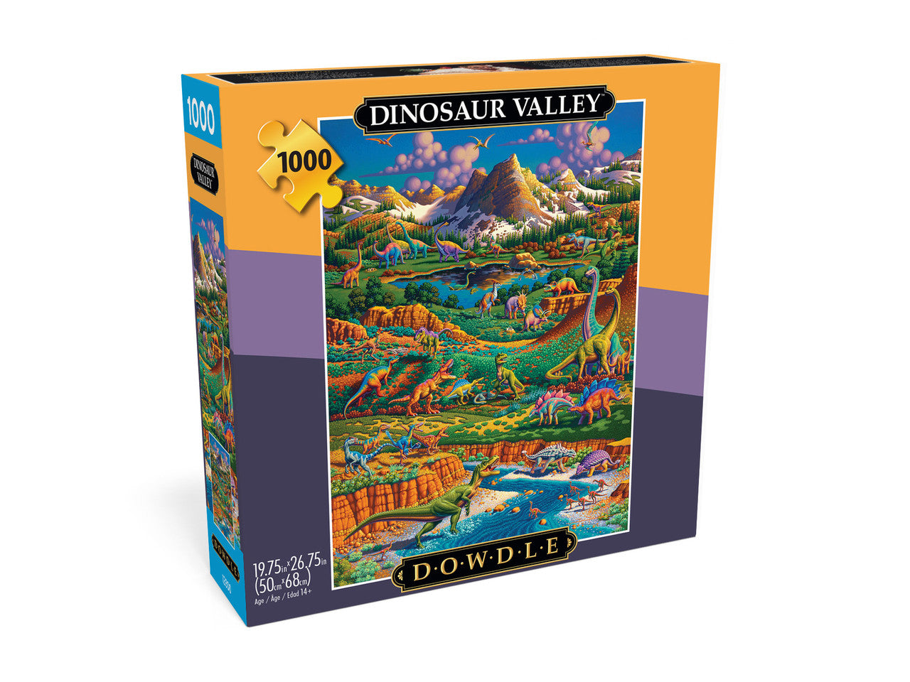 Eric Dowdle: Dinosaur Valley 1000 Piece Puzzle