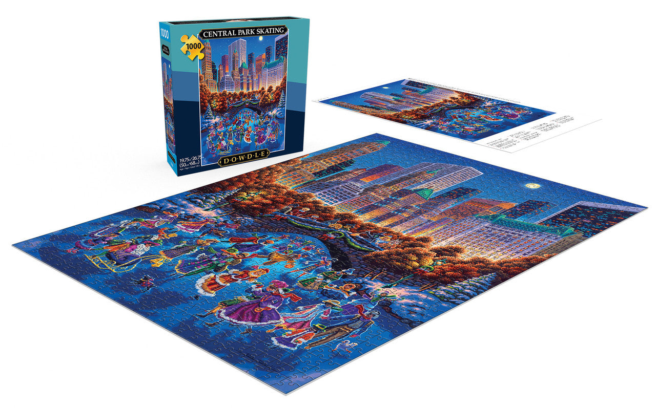 Eric Dowdle: Central Park Skating 1000 Piece Puzzle