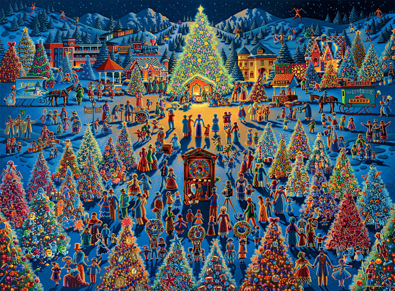 Eric Dowdle: Festival of Trees 1000 Piece Puzzle