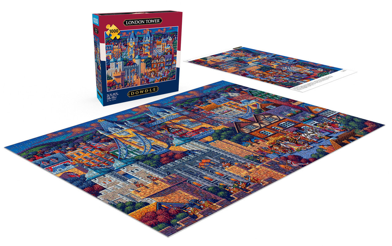 Eric Dowdle: London Tower 1000 Piece Puzzle