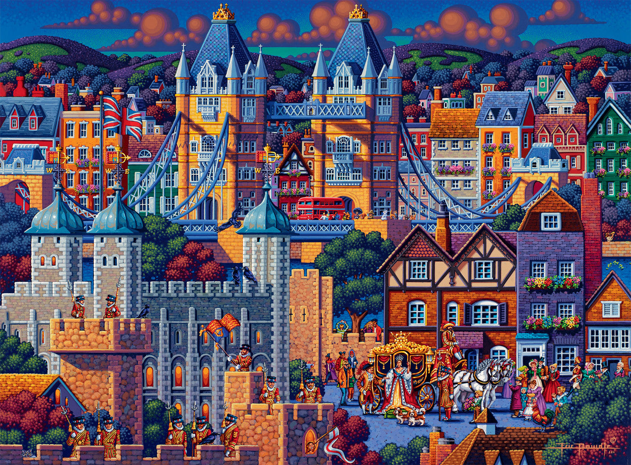 Eric Dowdle: London Tower 1000 Piece Puzzle