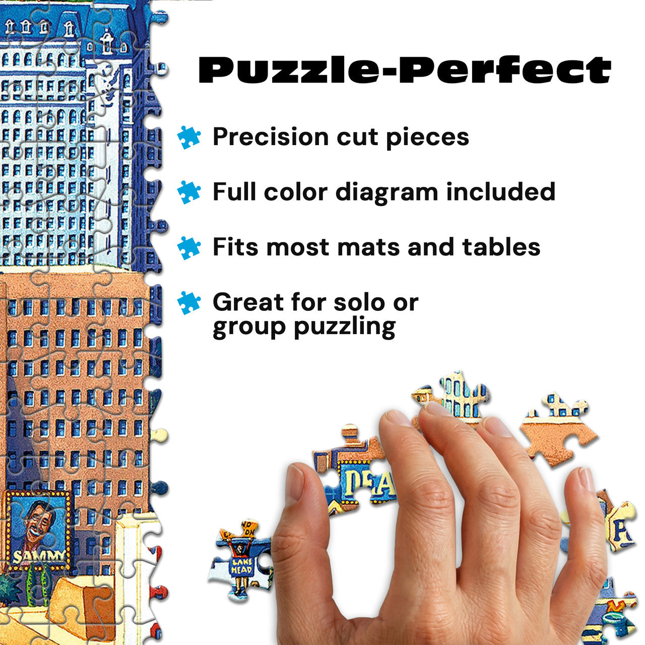 Eric Dowdle: Las Vegas 1000 Piece Puzzle – Buffalo Games