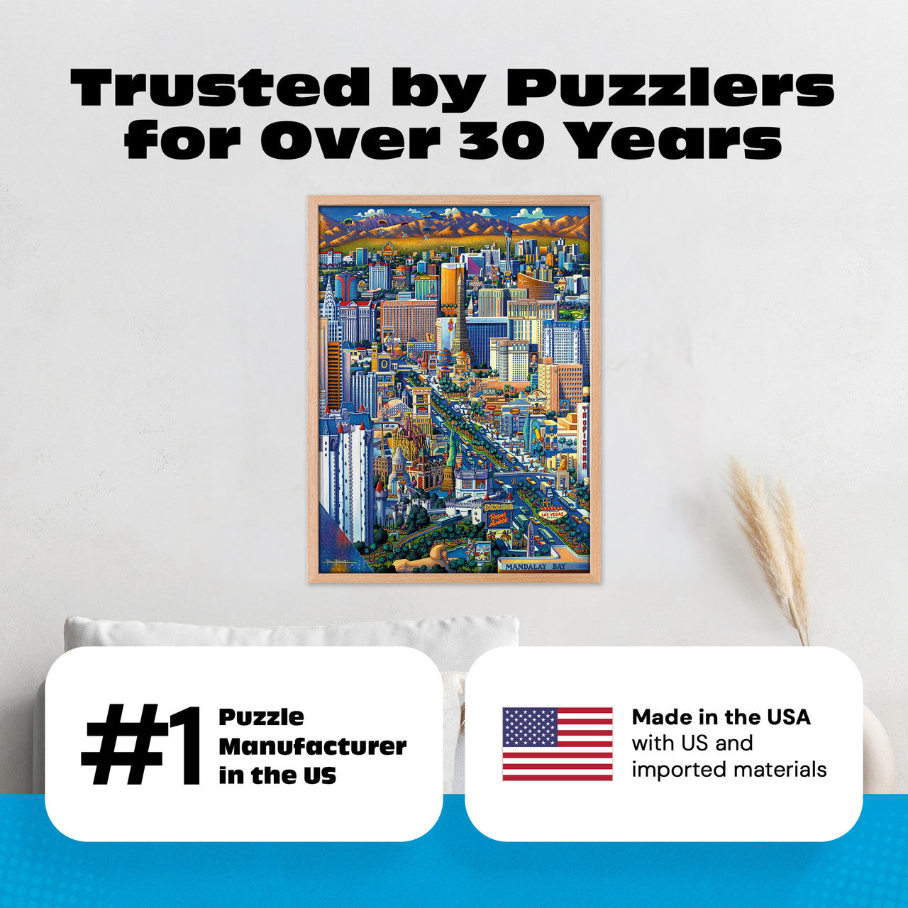 Eric Dowdle: Las Vegas 1000 Piece Puzzle – Buffalo Games