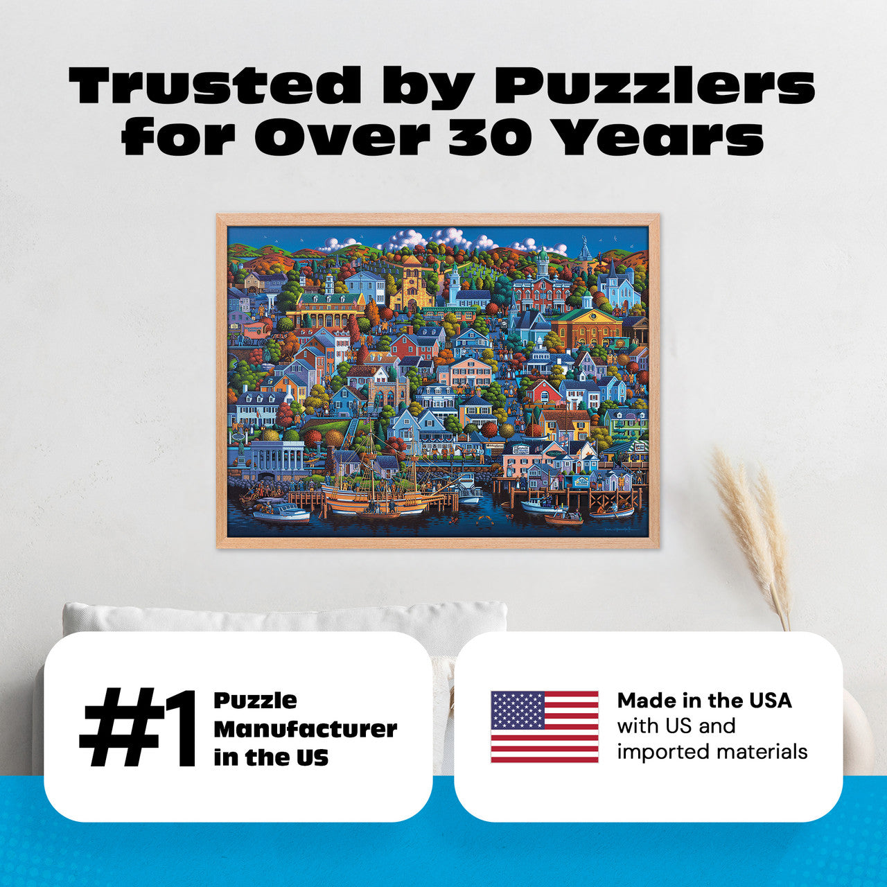 Eric Dowdle: Plymouth Rock 1000 Piece Puzzle – Buffalo Games