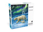 Hautman: Northern Lights Bears 1000 Piece Puzzle