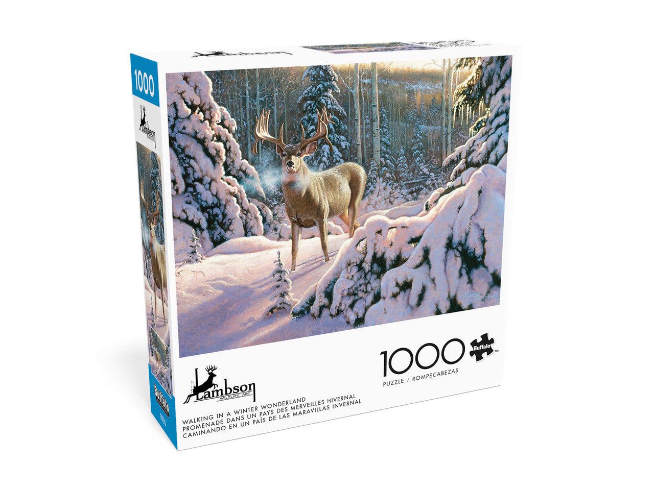 Hayden Lambson: Walking in a Winter Wonderland 1000 Piece Puzzle