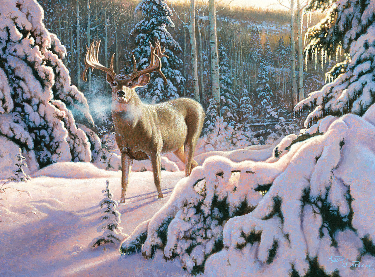 Hayden Lambson: Walking in a Winter Wonderland 1000 Piece Puzzle