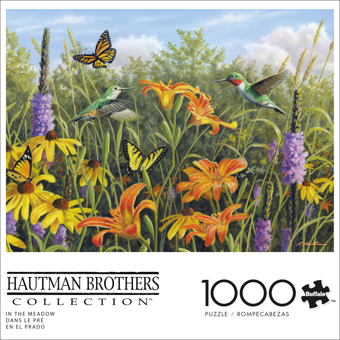 Hautman: In the Meadow 1000 Piece Puzzle