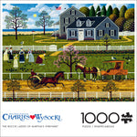 Charles Wysocki: The Boccie Ladies of Martha's Vineyard 1000 Piece Puzzle
