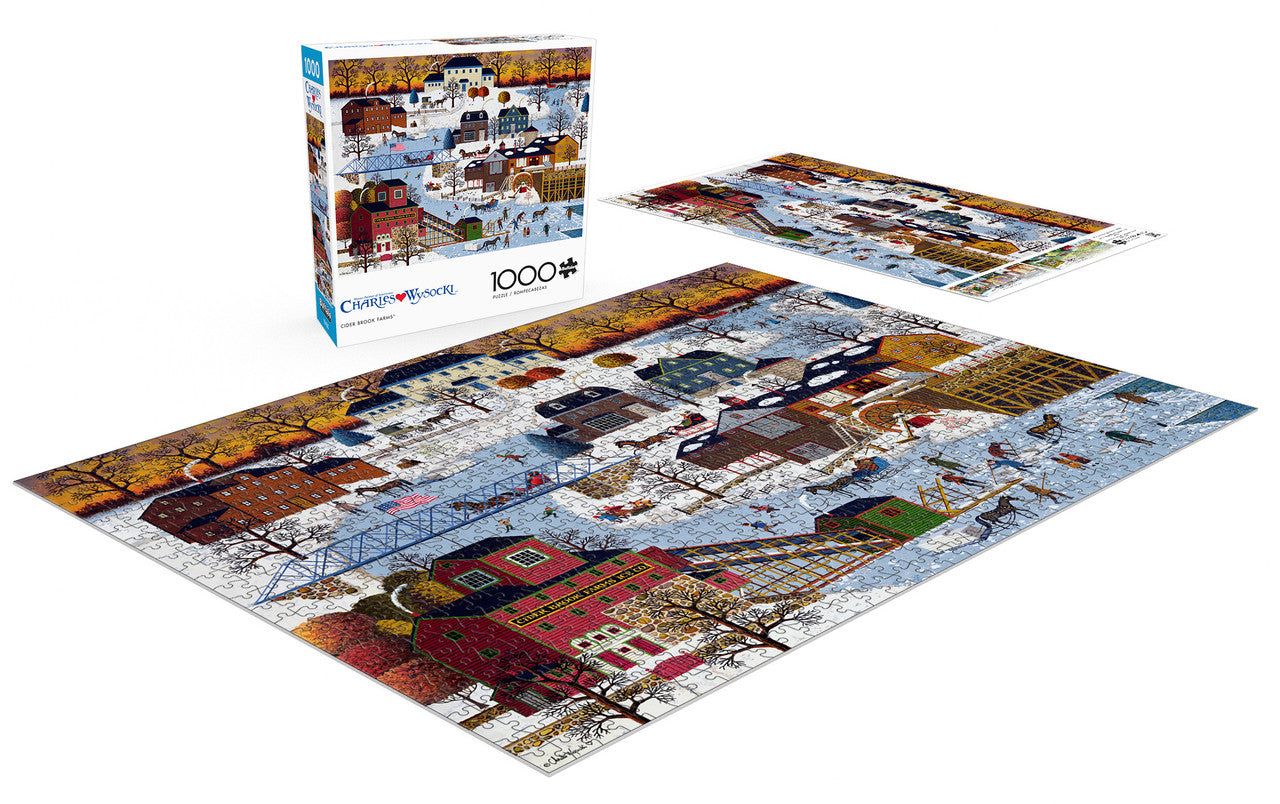Charles Wysocki: Cider Brook Farms 1000 Piece Puzzle