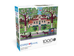 Charles Wysocki: Ice Cream and Hopscotch 1000 Piece Puzzle