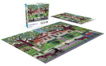 Charles Wysocki: Ice Cream and Hopscotch 1000 Piece Puzzle