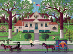 Charles Wysocki: Ice Cream and Hopscotch 1000 Piece Puzzle