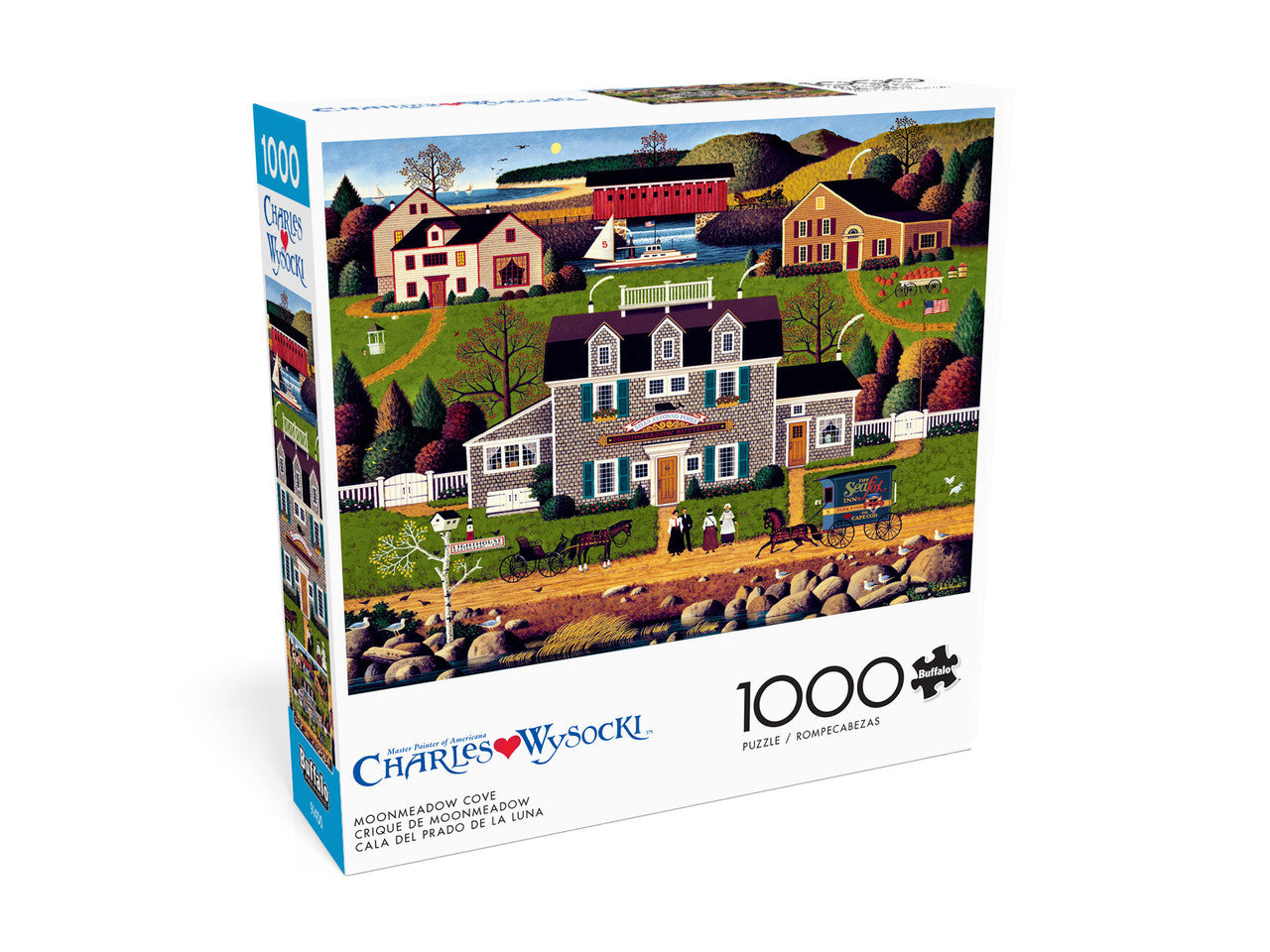 Charles Wysocki: Moonmeadow Cove 1000 Piece Puzzle
