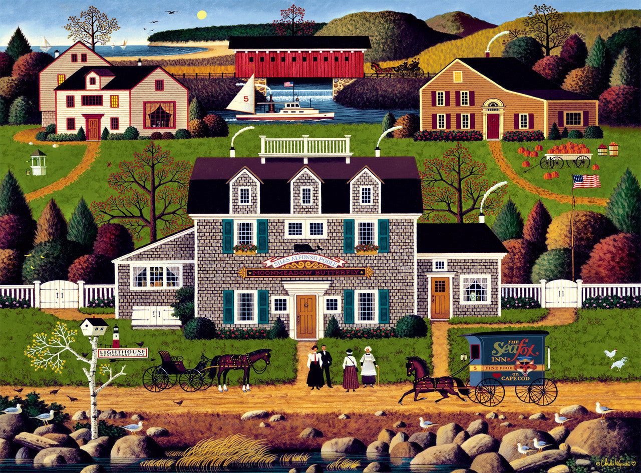 Charles Wysocki: Moonmeadow Cove 1000 Piece Puzzle