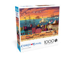 Charles Wysocki: Hoopla at the Harbor 1000 Piece Puzzle