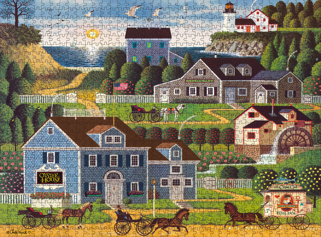 Charles Wysocki: Sunset Bay 1000 Piece Puzzle