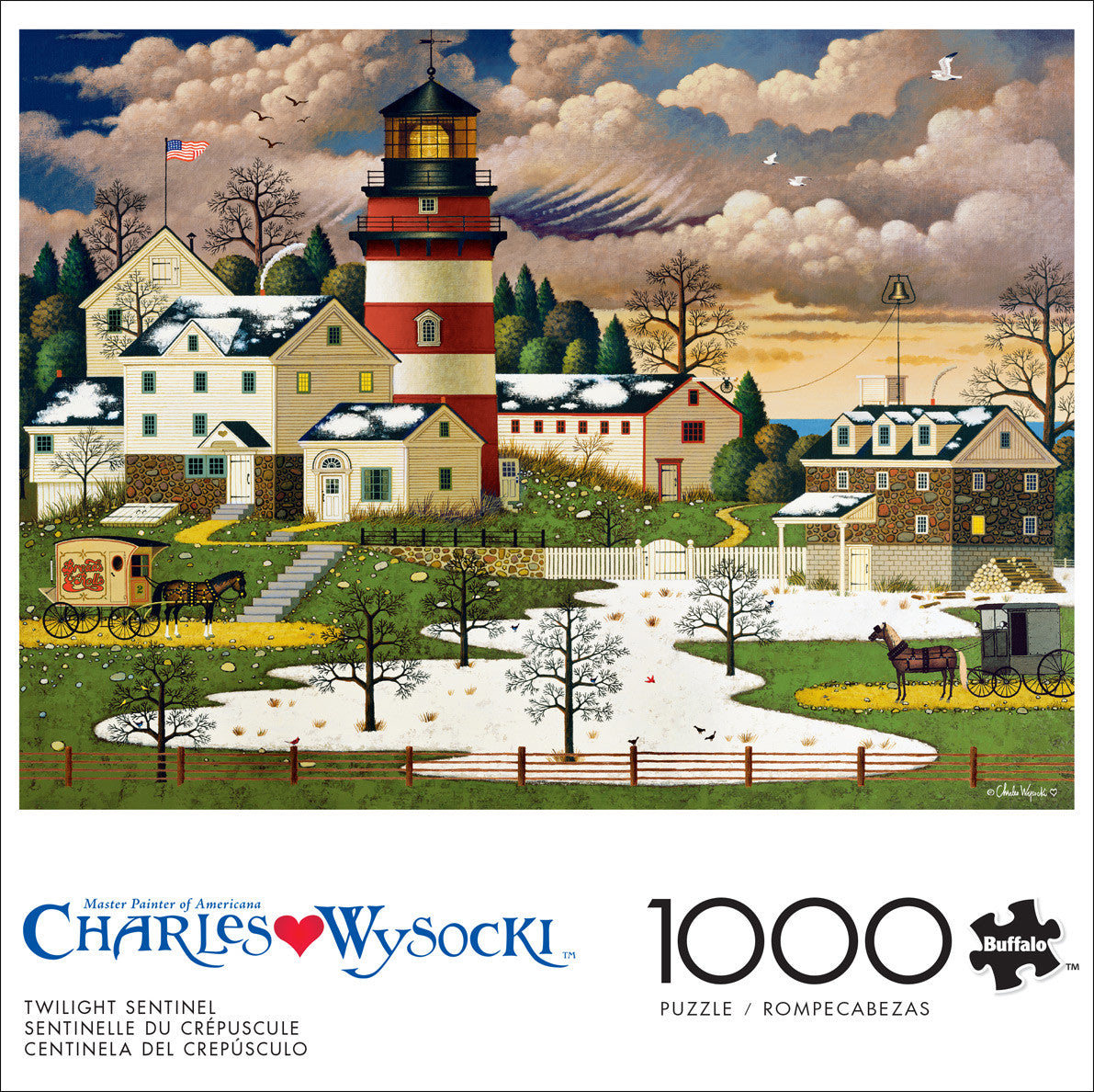 Charles Wysocki: Twilight Sentinel 1000 Piece Puzzle